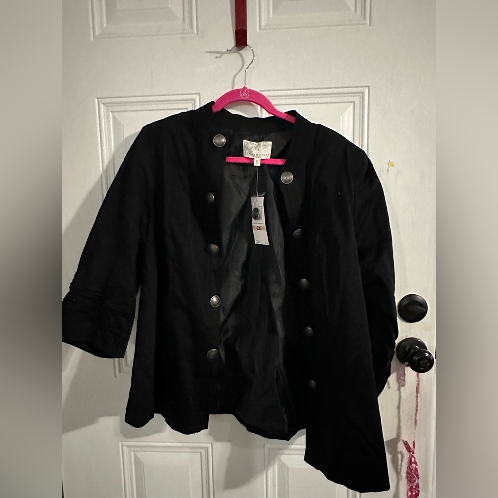 Debbie Morgan military style jacket